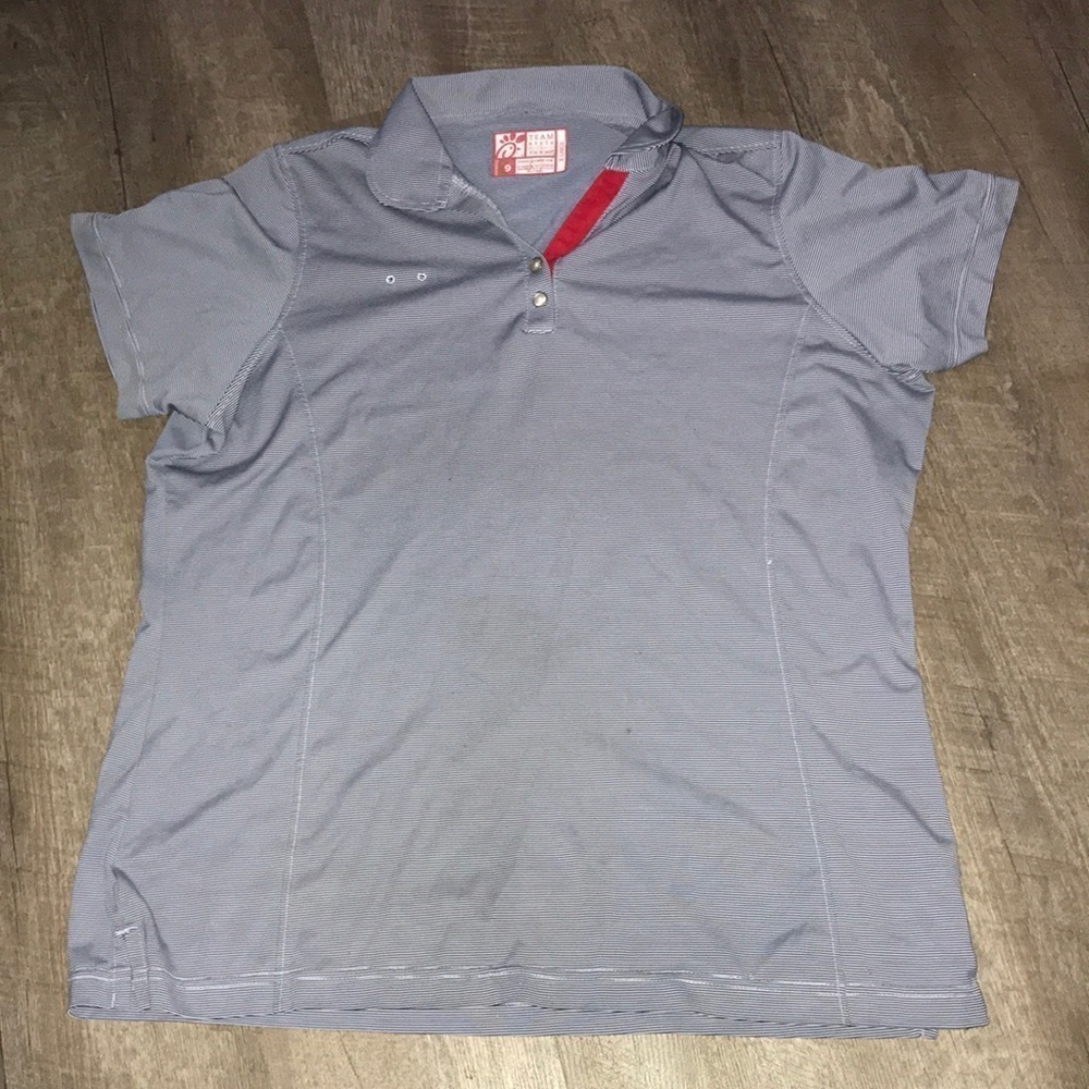 Mens XL chic fil a team striped dry fit shirt